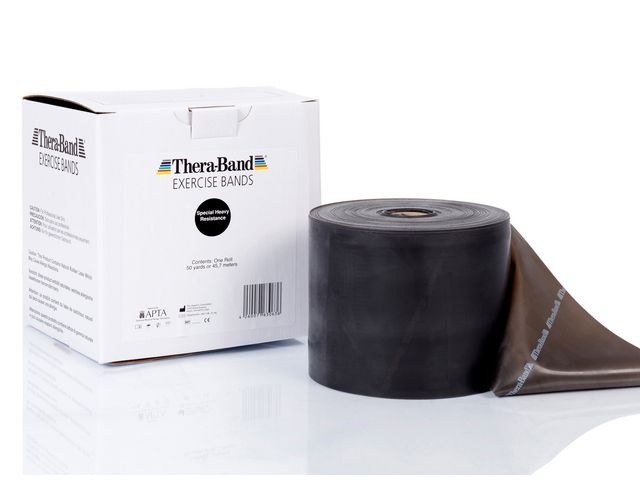THERA-BAND Träningsband svart 45,5m, st
