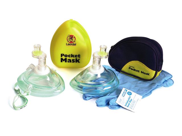 Laerdal Pocketmask i mjukväska, st