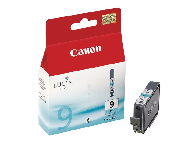 Canon Bläckpatron, 9PC, fotocyan, singelförpackning, 1038B001, st