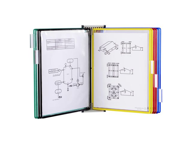 tarifold Väggställ magnet inkl 10 panel, st