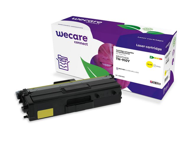 Wecare Toner BROTHER TN-910Y 9K gul, st