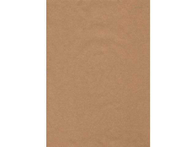 Hedlunds OF SWEDEN Presentpapper Kraft 57cmx10m ribbat brun, st