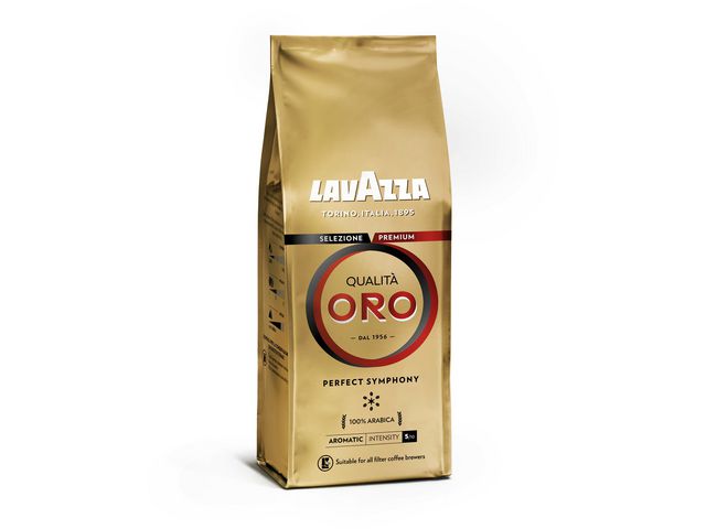 Lavazza Kaffe Qualita Oro Malet 340g, st