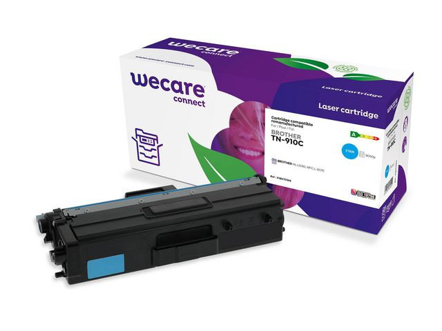 Wecare Toner BROTHER TN-910C 9K cyan, st