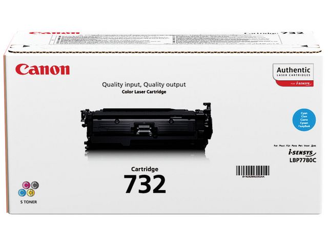Canon Toner, 732 C, cyan, 6262B002, st