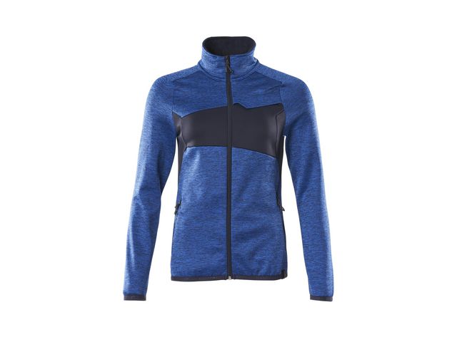 MASCOT® Fleecetröja med blixtlås Accelerate dam azur/mbl 5XL, st