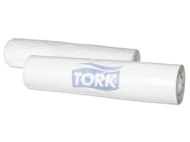 Tork Papperskorgspåse vit 20L, rulle om 100 st