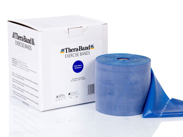THERA-BAND Träningsband blå 45,5m, st