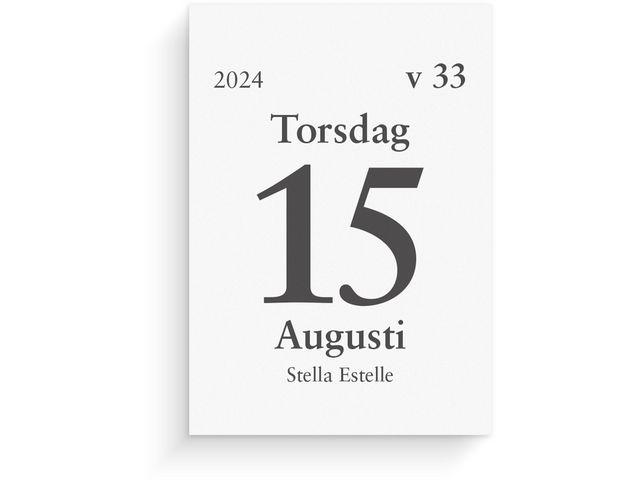 Burde Dagblock Studieåret 24/25, st