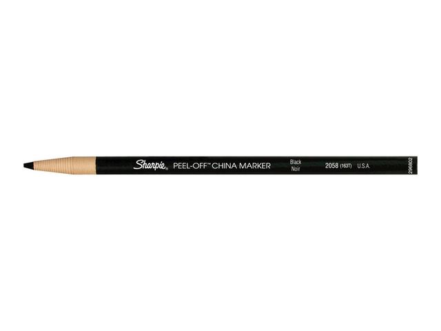 Sharpie Märkpenna vax China svart, st