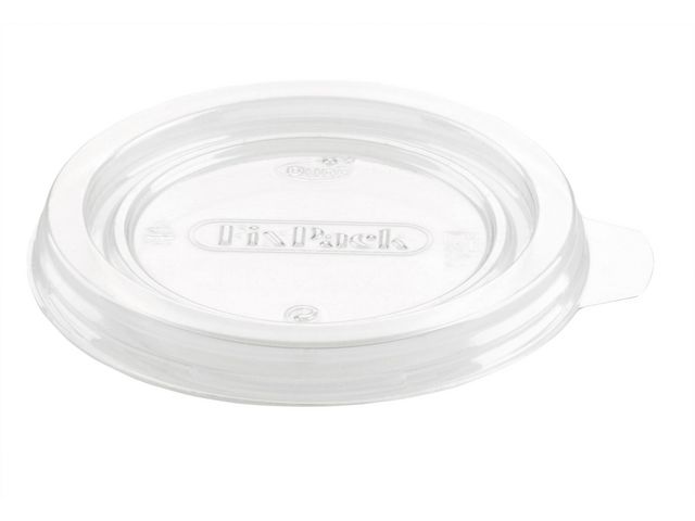 Duni Matbehållarlock Fixpack, för engångsbruk, 93 x 9 mm, transparent, fp om 50 st