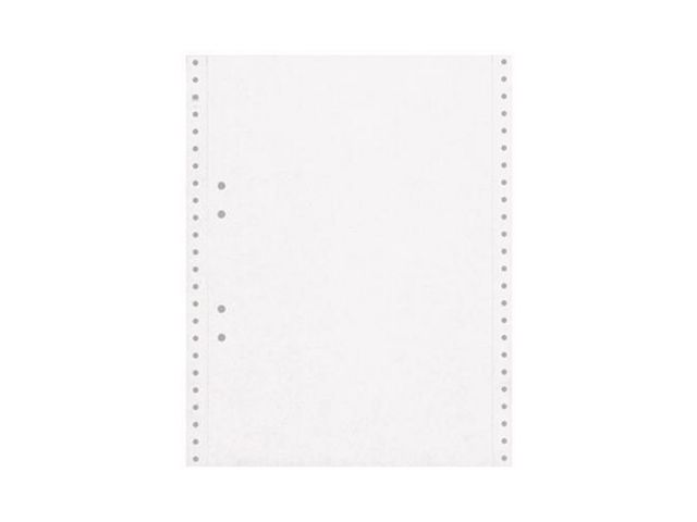 Datapapper otryckt 210x12'' hålat, fp om 2500 blad