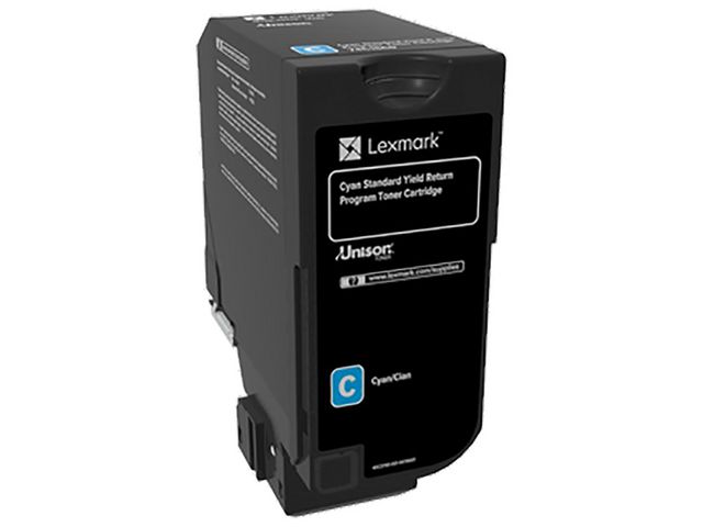 Lexmark Toner 74C2SC0 cyan, st