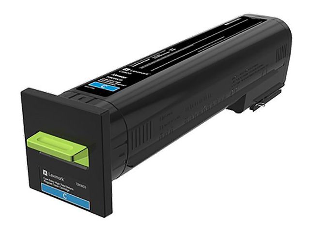 Lexmark Toner 72K2XC0 22K cyan, st