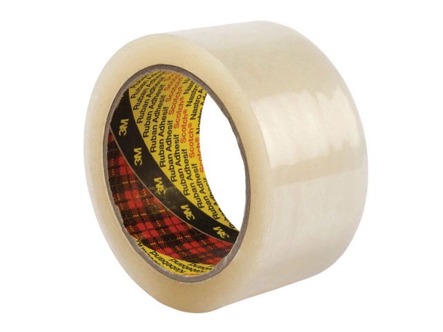 Scotch® Packtejp 309 PP 50mmx66m Klar, rulle om 66 m