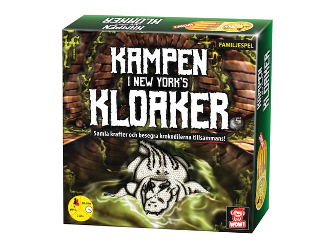 PROCOVÉS INDUSTRIE Spel Kampen i New Yorks Kloaker, st
