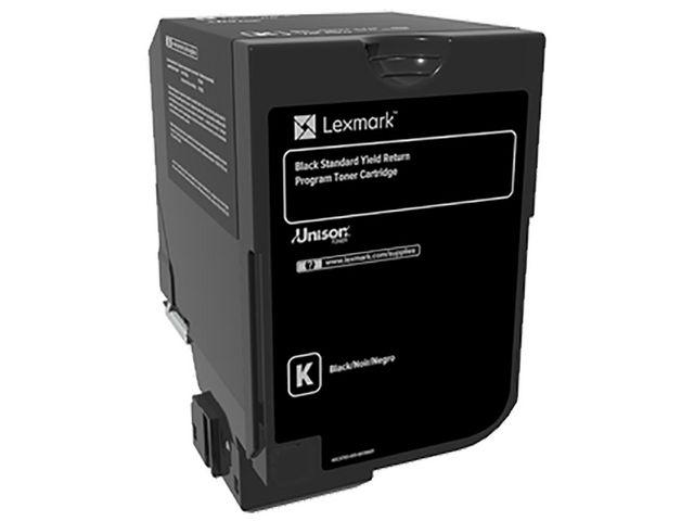 Lexmark Toner 74C2SK0 svart, st