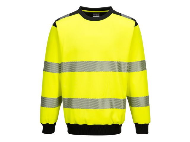 PORTWEST® Varselsweatshirt PW379 Hi-Vis Kl 2/3 3XL, st