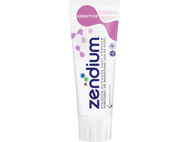 zendium Tandkräm Sensitive 75 ml, tub 75 ml
