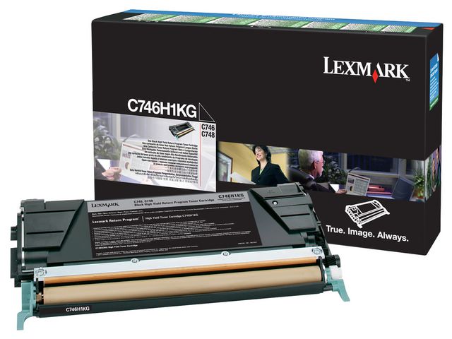 Lexmark Toner C746H1KG svart, st