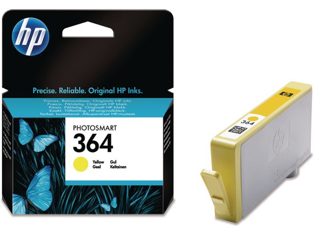 HP Bläckpatron CB320EE 364 Gul, st