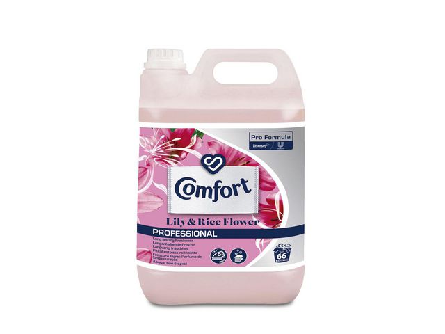 COMFORT Sköljmedel Pro Formula Lily and Rice Flower 5L, flaska om 5 l