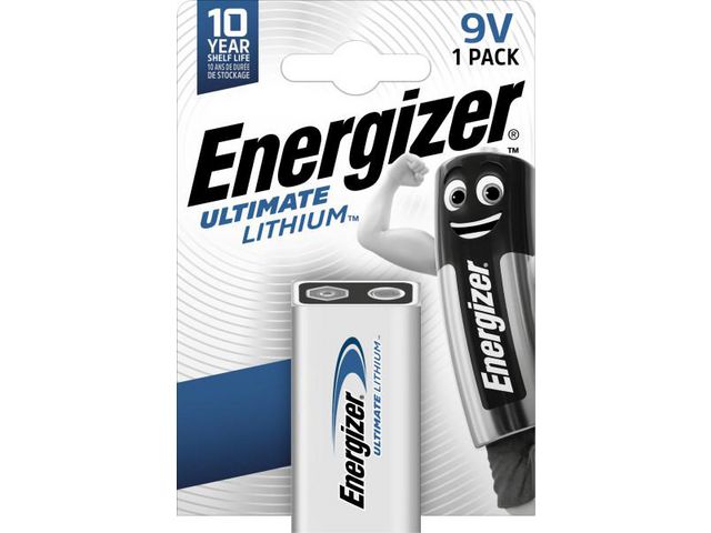 Energizer Batteri Ultimate E 9,0 V, st