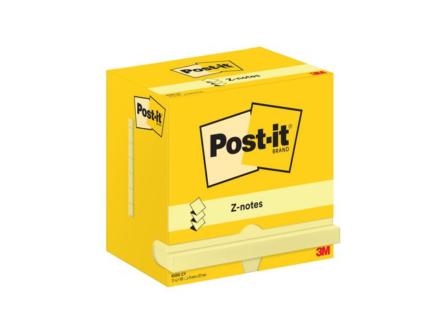 Post-it® Notes Z-block 76x127mm gul, st