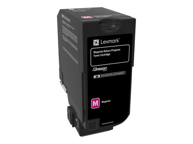Lexmark Toner 74C20M0 magenta, st