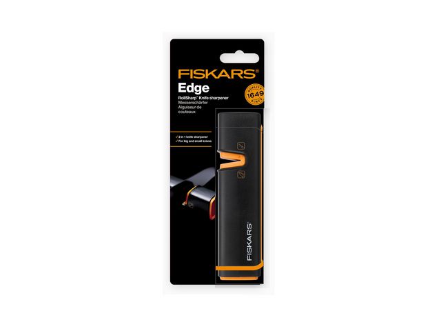 Fiskars Edge roll-sharp knivslip 16,5 cm, st