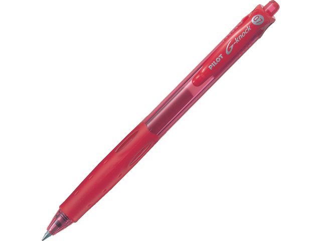 Pilot Begreen Gelpenna G-knock 0,7 röd, st