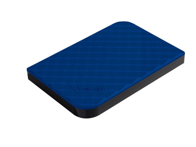 Verbatim HDD Ext. 2.5'' 3.0 1TB Blå, kort 1 st