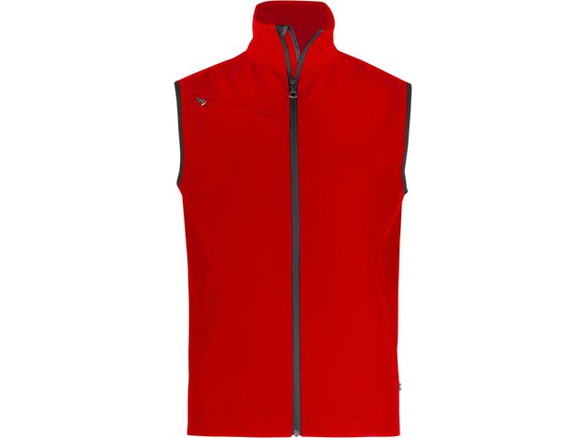 TEXSTAR Softshellväst FV79 röd S, st