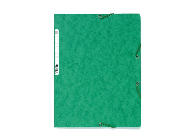 Exacompta Gummibandsmapp 3-klaff Nature Future® A4, 250 ark, 240 x 320 mm, presspan, grön, st