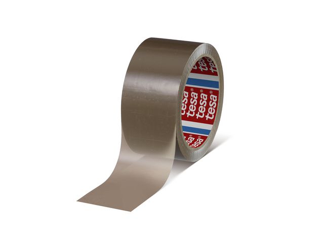 tesa® Packtejp 4280 PP 50mmx66m brun, fp om 6 rullar