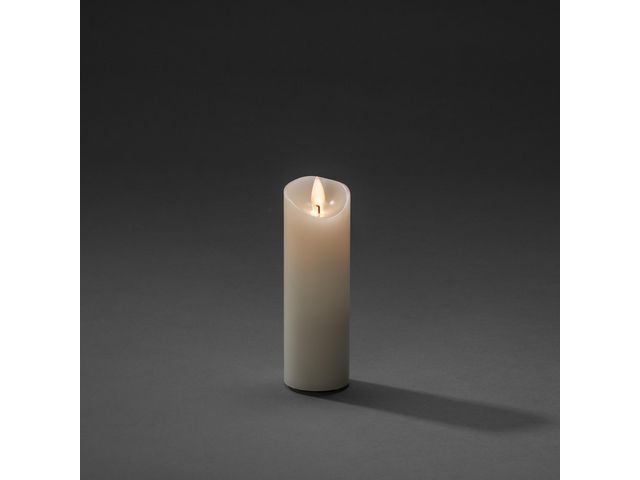 KONSTSMIDE Vaxljus 5x15,2 cm LED vitt, st