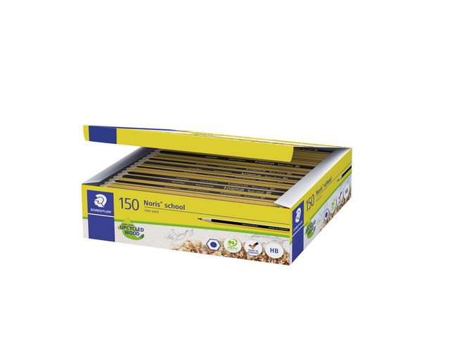 Staedtler Blyertspenna STAEDTLER Noris HB, fp om 10 st
