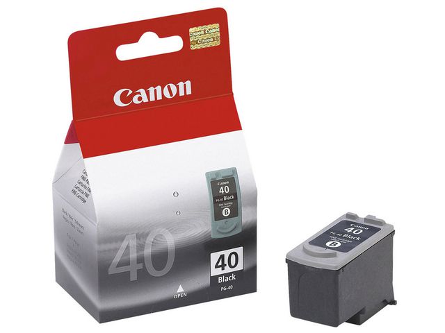 Canon Bläckpatron, PG-40, 0615B001, svart, singelförpackning, st