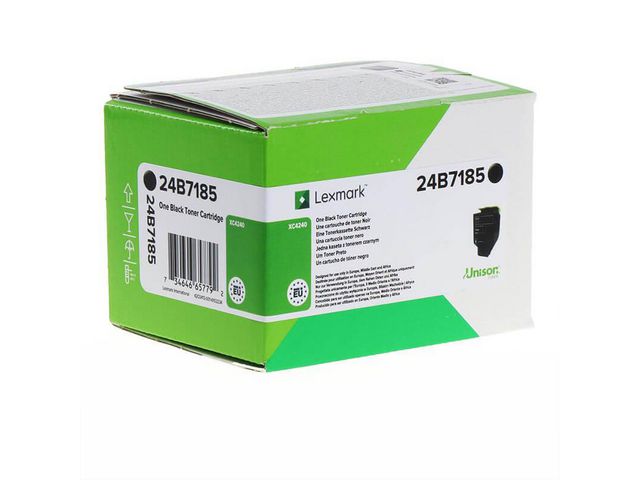 Lexmark Toner 24B7185 9K svart, st