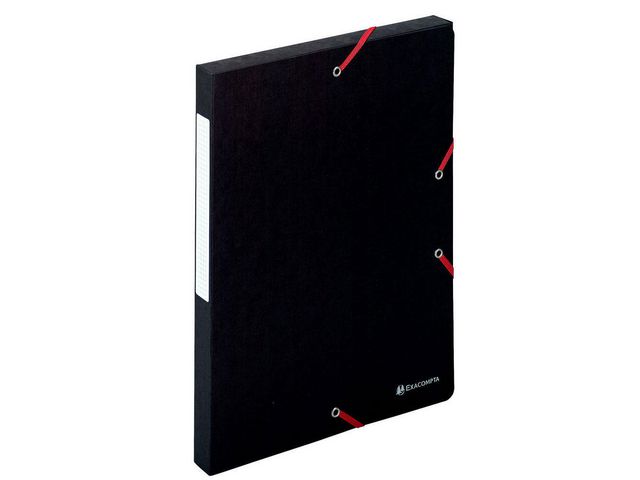 Exacompta Boxmapp Exabox Scotten Nature Future®, A4, 200 ark, 25mm rygg, 600 g/m² presspan, svart, st
