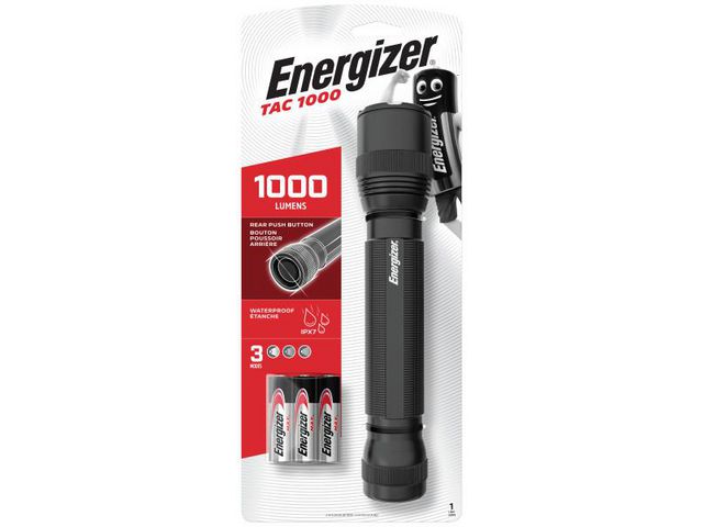 Energizer Ficklampa Tactical 1000 lm, st
