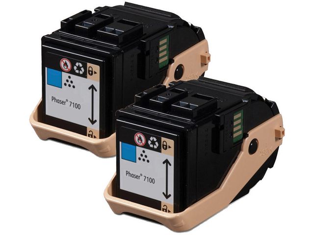Xerox Toner 106R02602 Dual Cyan, fp om 2 st