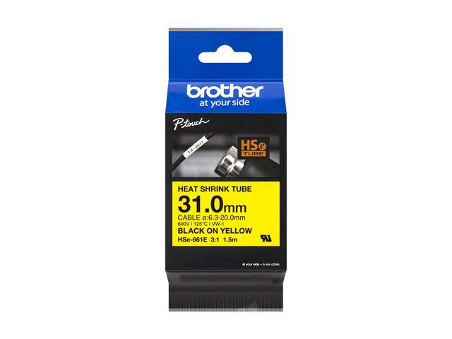 Brother Tape HSE-661E 31mm s/g, st