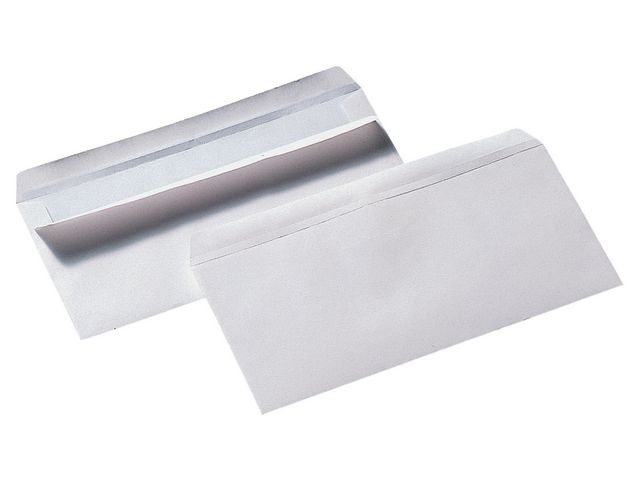 Lyreco Kuvert M65 112x220mm självhäftande, fp om 500 st