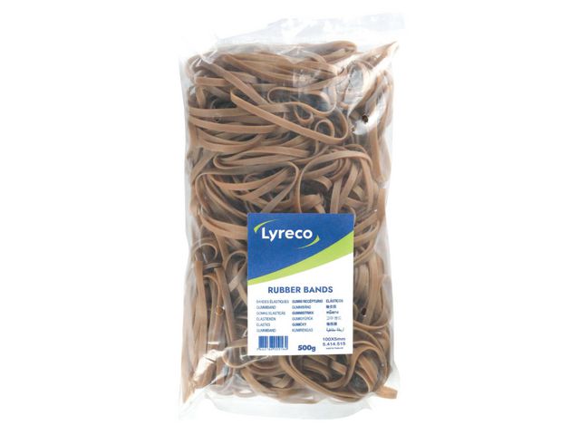 Lyreco Gummiband 100 x 5 mm, st