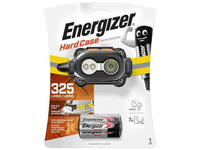 Energizer Hjälmlampa Hardcase Pro 325 lm, st