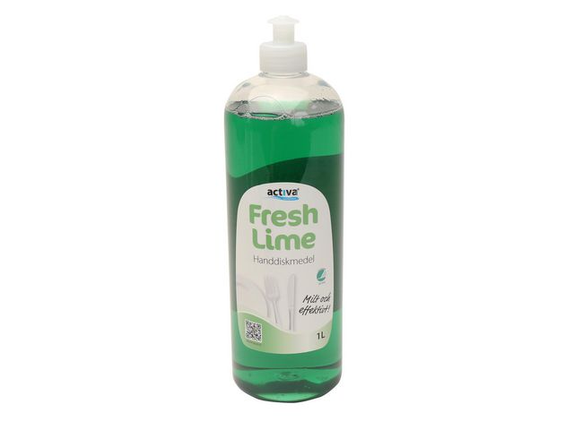 Activa Handdiskmedel Fresh Lime 1L, flaska om 1 l