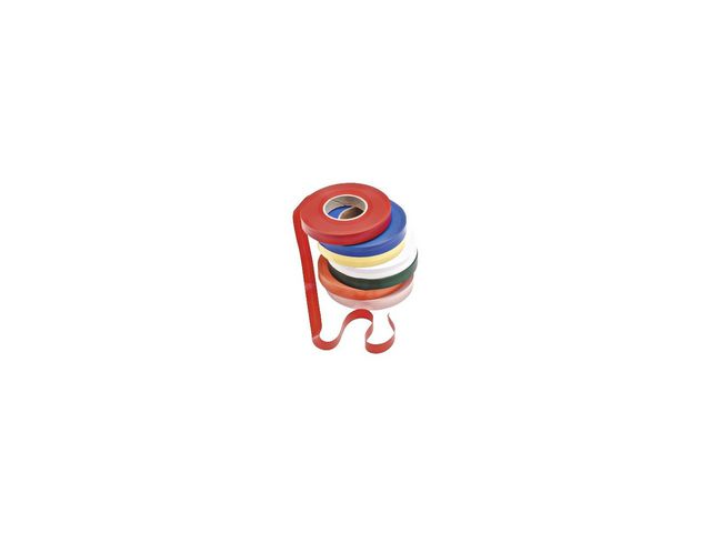 Plastremsa, 15 mm x 75 m, vit, rulle om 75 m