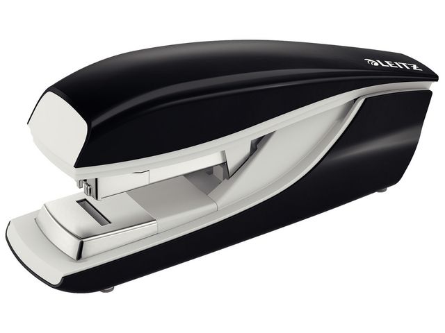 Leitz NeXXt Strong Flat-Clinch, häftapparat, kapacitet på 40 ark, kompatibel med häftklamrar i storlek 24/6, 24/8 och 26/6, st