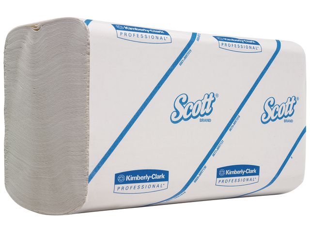 Scott® Pappershandduk kedjevikt 1-lagers vit, fp om 15 omslag
